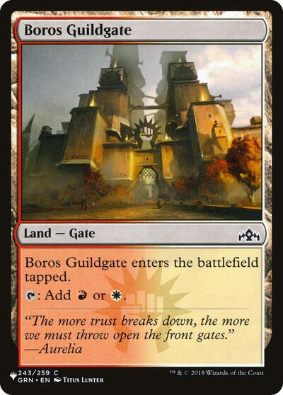 Boros Guildgate|1|0|0.00