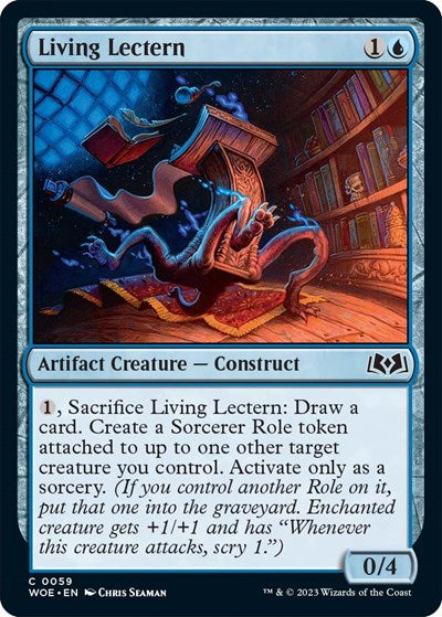 Living Lectern (Wilds of Eldraine) Light Play