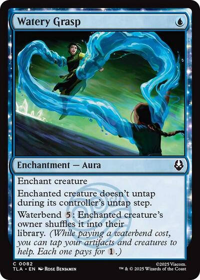 Watery Grasp (Avatar: The Last Airbender) Near Mint Foil
