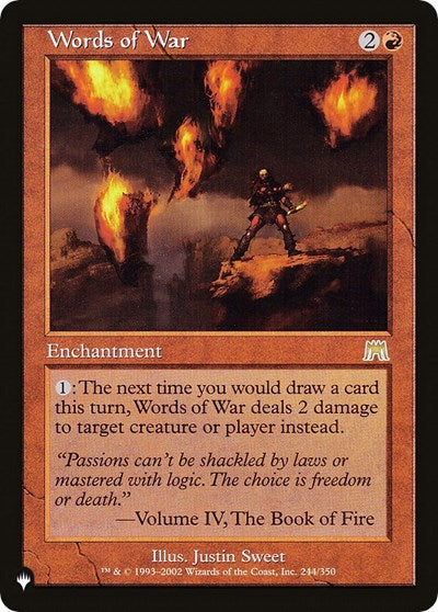Words of War|3|0|0.00