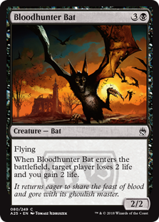 Bloodhunter Bat (Masters 25) Medium Play