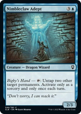 Nimbleclaw Adept (Commander Legends: Battle for Baldur's Gate) Light Play