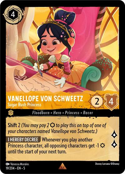 Vanellope von Schweetz - Sugar Rush Princess (Shimmering Skies) Near Mint