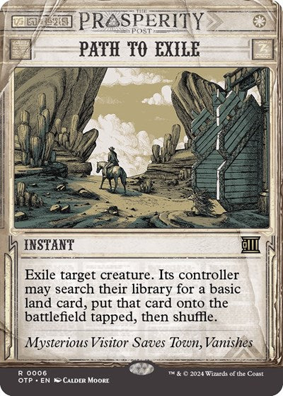 Path to Exile (Outlaws of Thunder Junction: Breaking News) Light Play