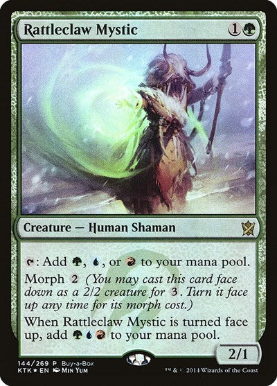 Rattleclaw Mystic (Promos: Buy-A-Box) Medium Play Foil
