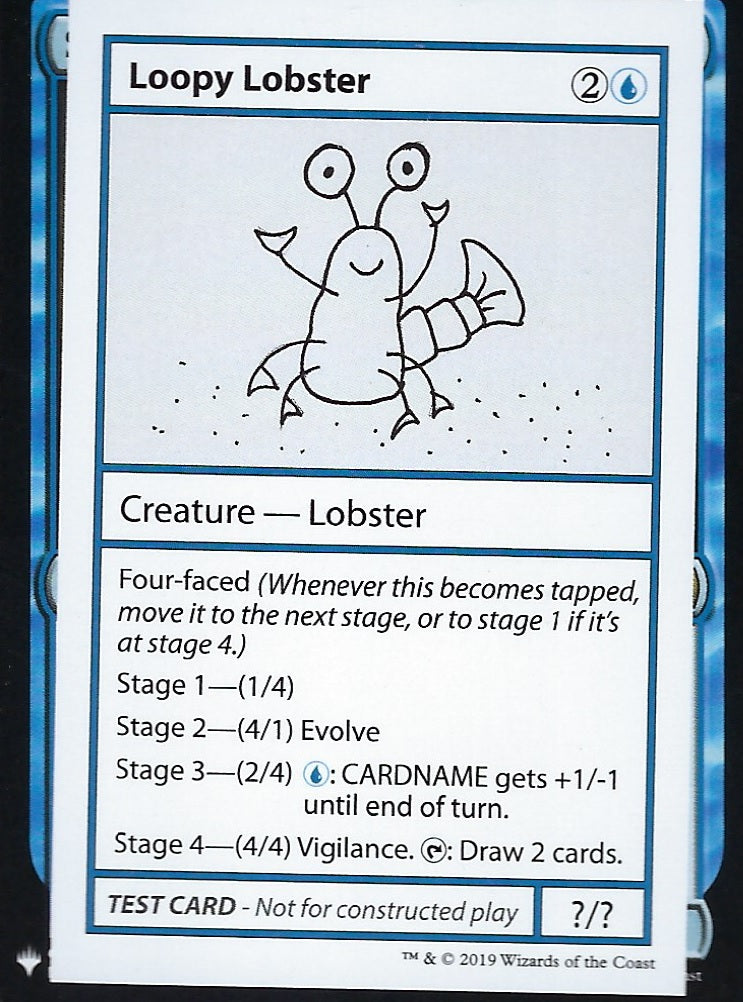 Loopy Lobster (Mystery Booster Test Print) Near Mint