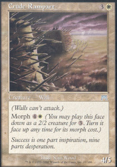Crude Rampart (Onslaught) Light Play