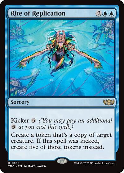Rite of Replication (Commander: Tarkir: Dragonstorm) Medium Play
