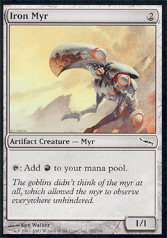 Iron Myr (Mirrodin) Light Play