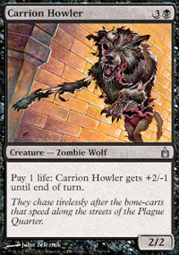 Carrion Howler (Ravnica) Medium Play Foil