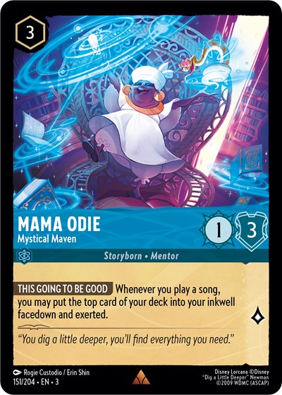 Mama Odie - Mystical Maven (Into the Inklands) Near Mint