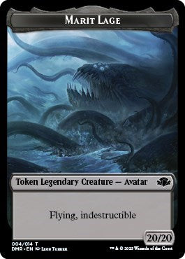 Marit Lage Token (Dominaria Remastered) Light Play