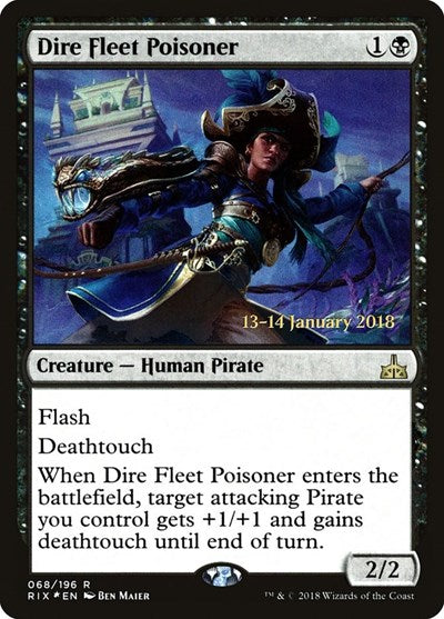 Dire Fleet Poisoner (Promos: Prerelease Cards) Near Mint Foil