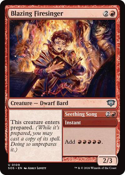 Blazing Firesinger|2|0|0.00