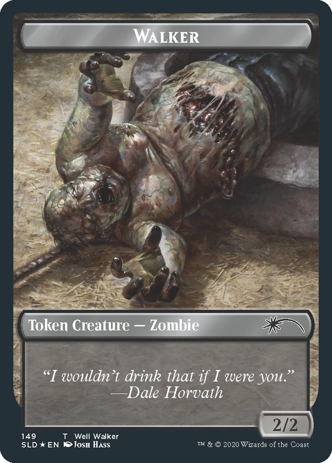 Walker Token 149 (Secret Lair) Light Play Foil