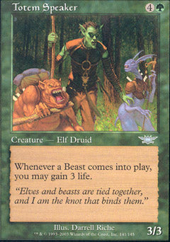 Totem Speaker (Legions) Medium Play Foil