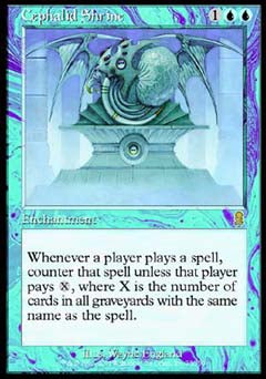 Cephalid Shrine (Odyssey) Light Play Foil