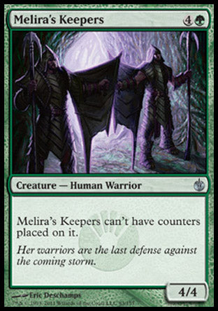 Melira's Keepers (Mirrodin Besieged) Medium Play