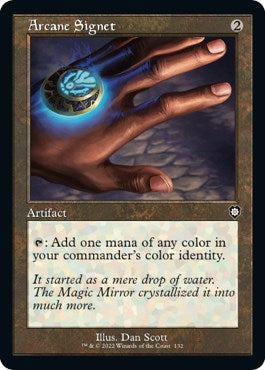 Arcane Signet (Commander: The Brothers' War) Medium Play