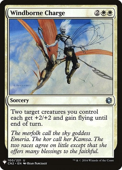 Windborne Charge (Mystery Booster) Near Mint
