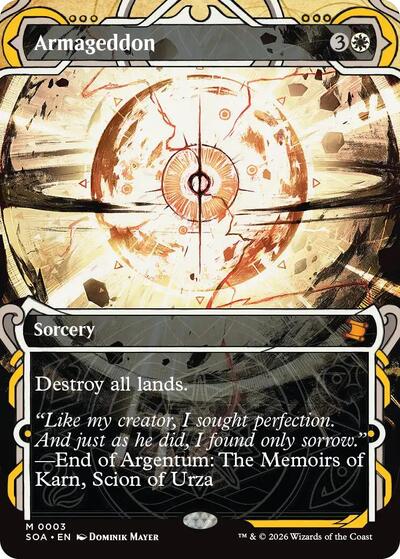 Armageddon (Secrets of Strixhaven: Mystical Archive) Light Play