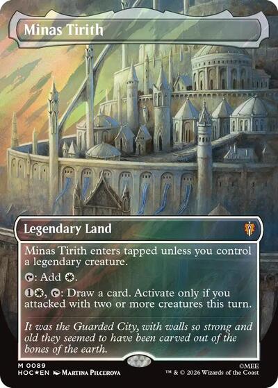 Minas Tirith  Borderless   Surge Foil|1|0|0.00