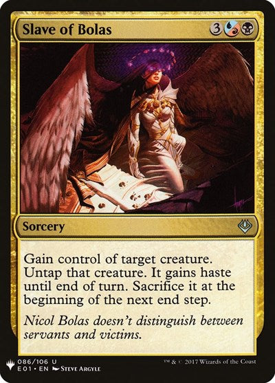 Slave of Bolas (Mystery Booster) Medium Play