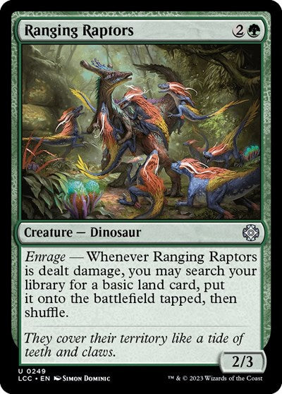 Ranging Raptors (Commander: The Lost Caverns of Ixalan) Near Mint