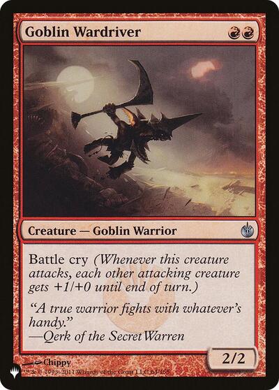 Goblin Wardriver (The List) Near Mint