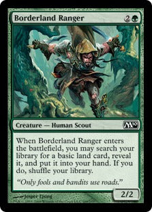 Borderland Ranger (Magic 2010 Core Set) Heavy Play