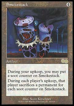 Smokestack (Urza's Saga) Damaged / Poor