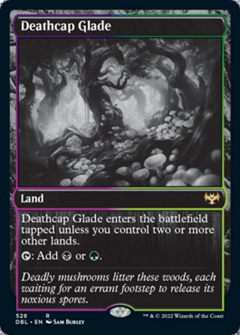 Deathcap Glade (Innistrad: Double Feature) Light Play Foil