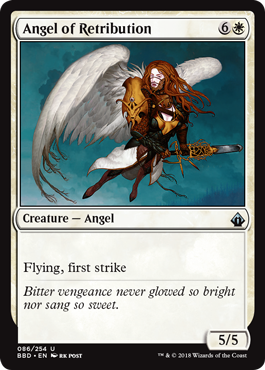 Angel of Retribution (Battlebond) Light Play