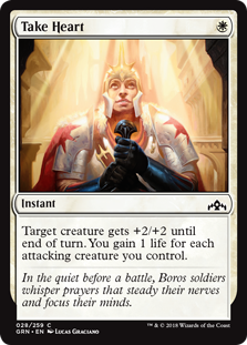 Take Heart (Guilds of Ravnica) Medium Play Foil