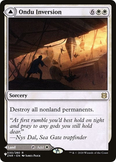 Ondu Inversion (Secret Lair Commander: From Cute to Brute) Near Mint