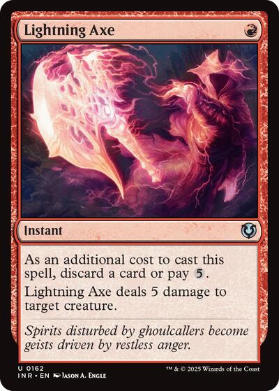 Lightning Axe (Innistrad Remastered) Near Mint