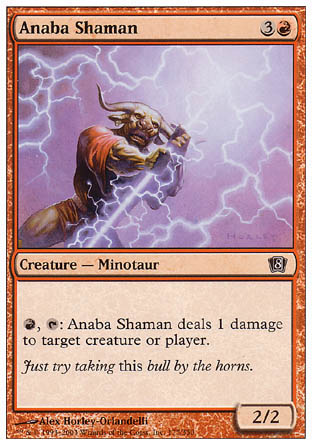 Anaba Shaman (8th Edition) Light Play