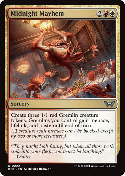 Midnight Mayhem (Duskmourn: House of Horror) Near Mint Foil