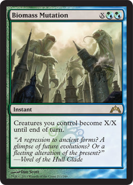 Biomass Mutation (Gatecrash) Medium Play Foil