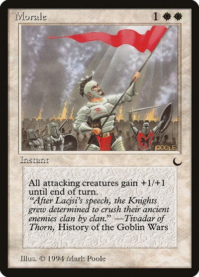 Morale (The Dark) Medium Play