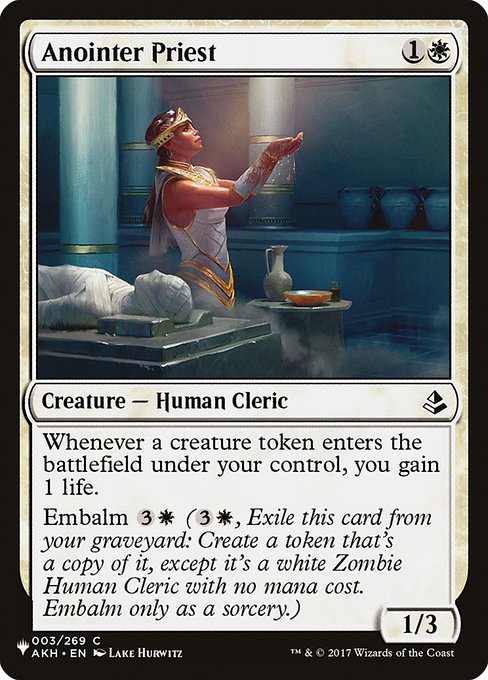 Anointer Priest (The List) Near Mint