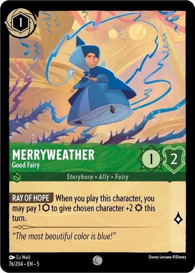 Merryweather - Good Fairy (Shimmering Skies) Near Mint