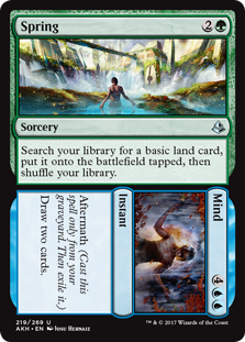 Spring to Mind (Amonkhet) Near Mint Foil