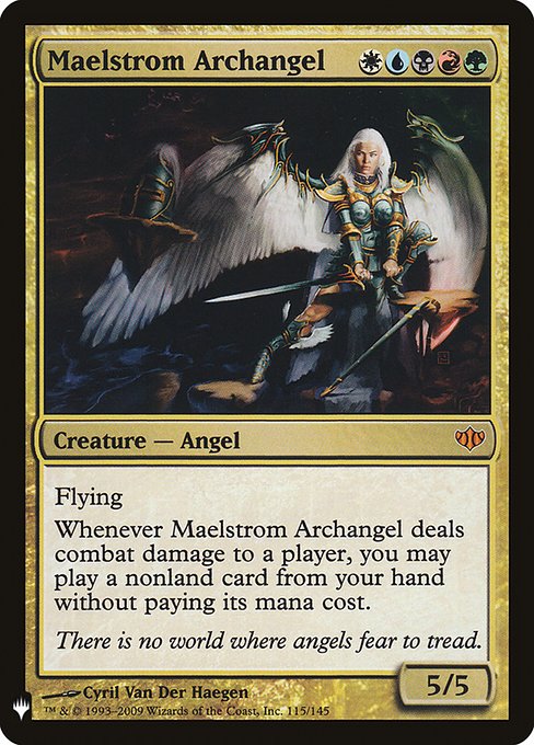 Maelstrom Archangel (Mystery Booster) Light Play