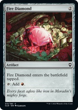 Fire Diamond (Commander Legends: Battle for Baldur's Gate) Light Play