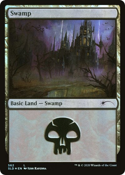 Swamp (562) (Secret Lair) Near Mint Foil
