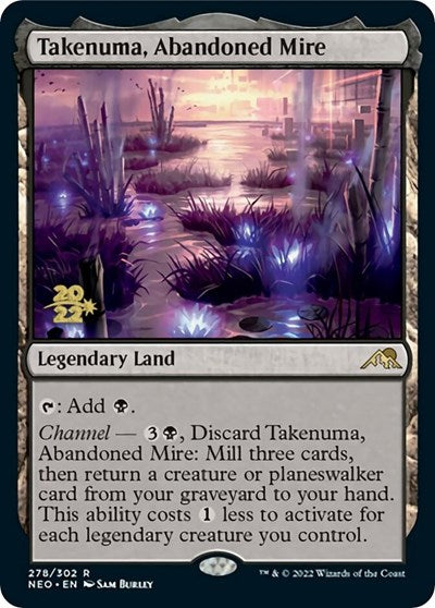 Takenuma, Abandoned Mire (Promos: Prerelease Cards) Medium Play Foil