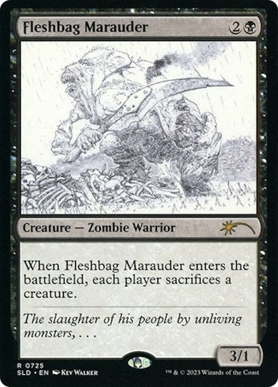 Fleshbag Marauder (Sketch Showcase) (Secret Lair) Near Mint