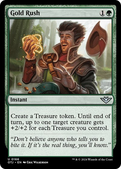 Gold Rush (Outlaws of Thunder Junction) Light Play Foil
