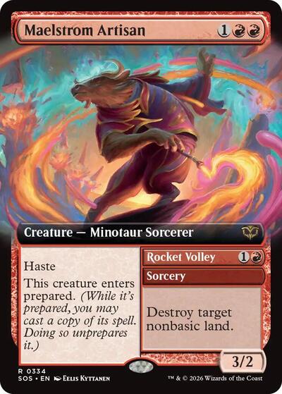 Maelstrom Artisan (Extended Art) (Secrets of Strixhaven) Near Mint
